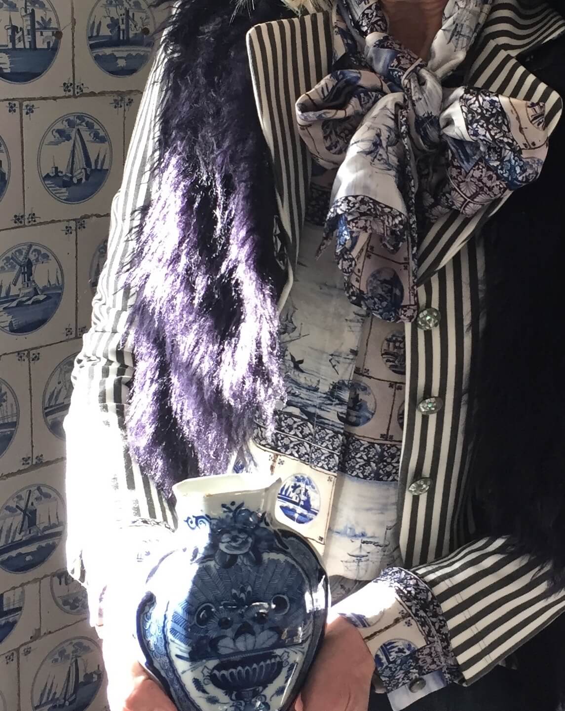 Delfter Bluse