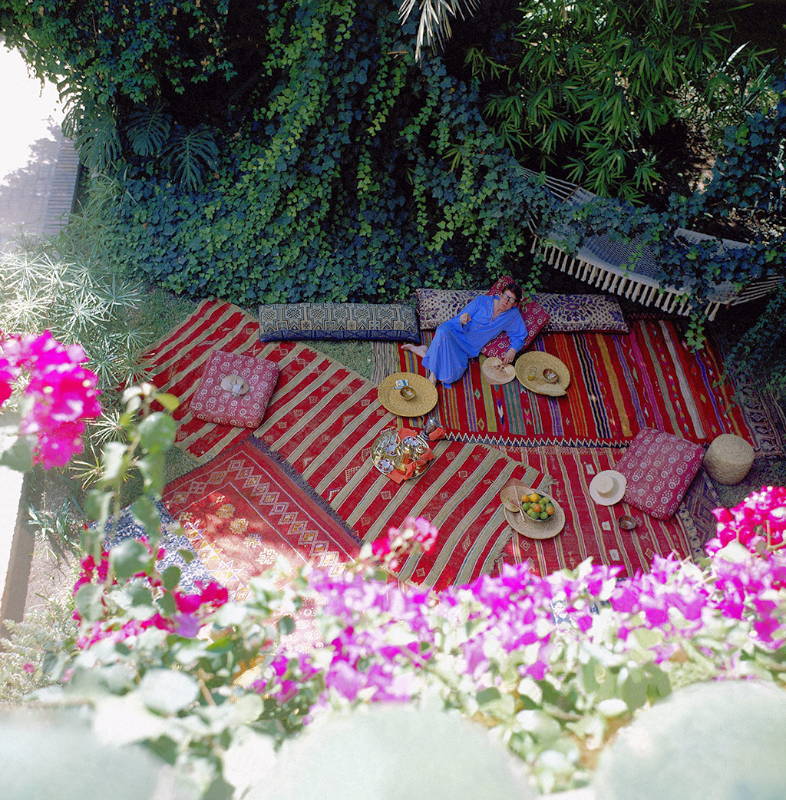 Yves Saint Laurent in Marjorelle