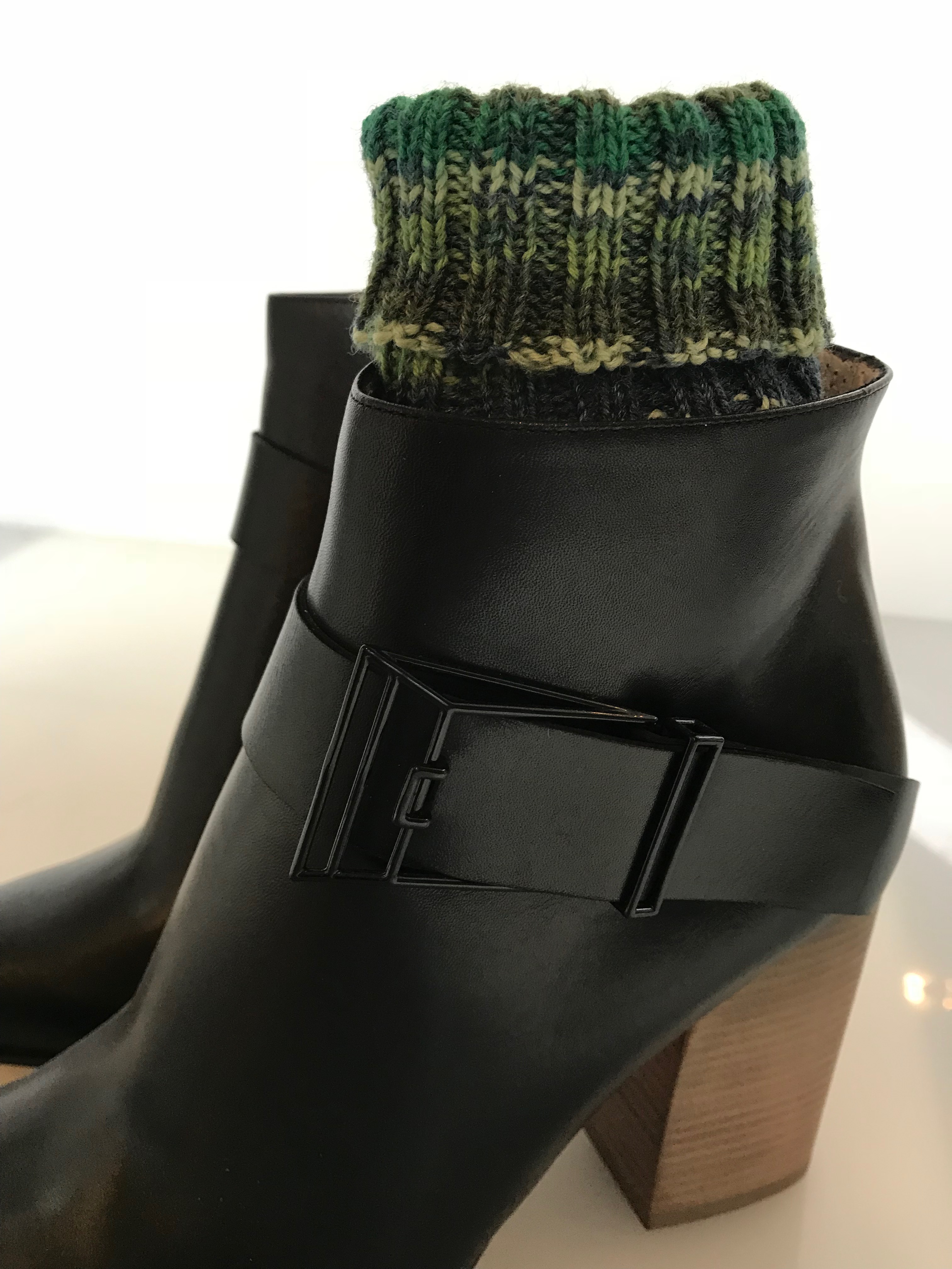 Grüne Socken