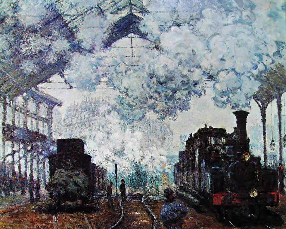 Monet Statione Saint Lazare