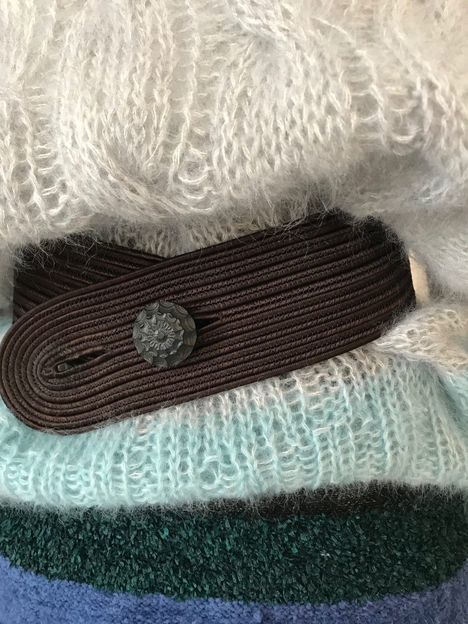 Mohair Pullover marte maglia