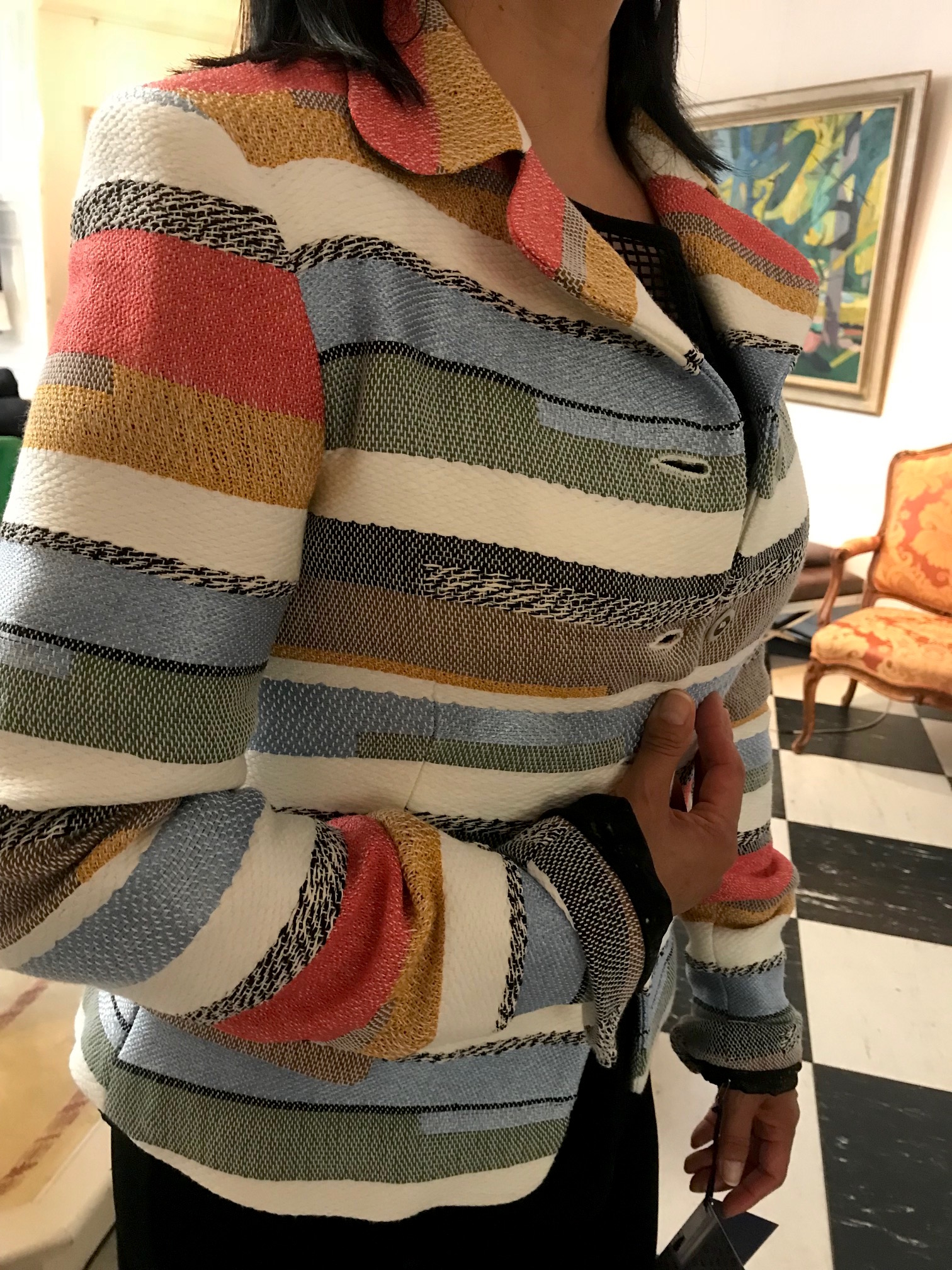 Streifen Blazer