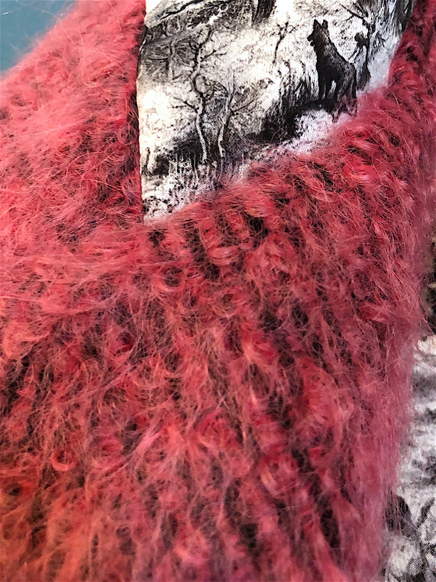 Mohair Mantel
