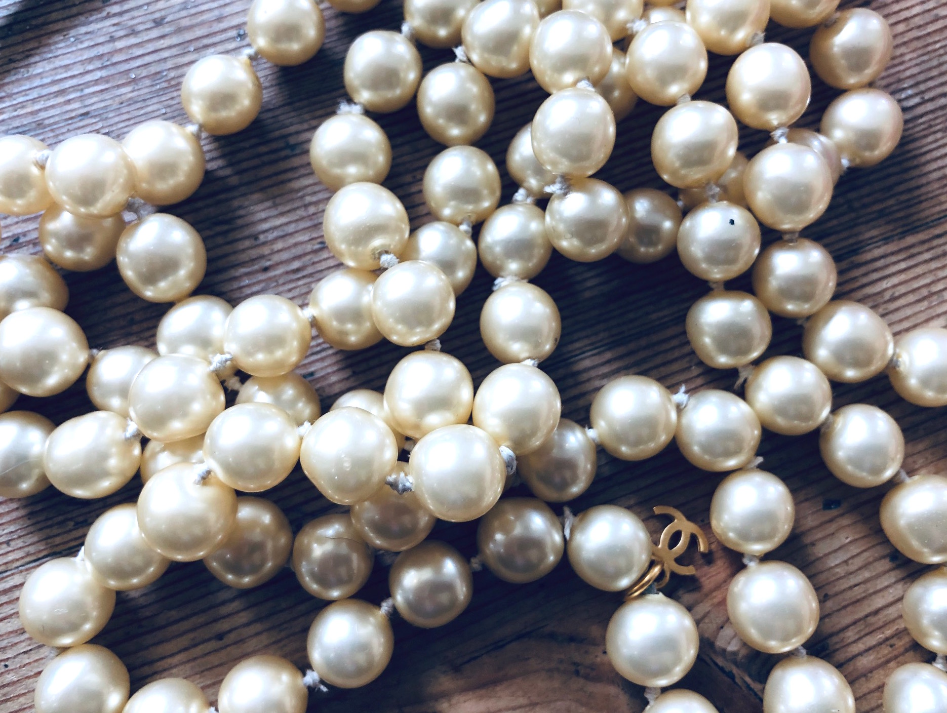 Perlenkette White Dinner