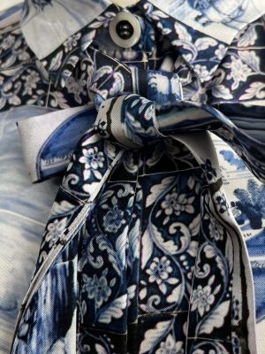 DELFTER BASIC BLUSE, MULTI