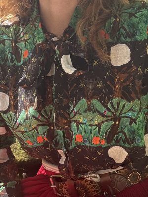 KINDERMOND BASIC BLUSE MIT BAND, MULTI